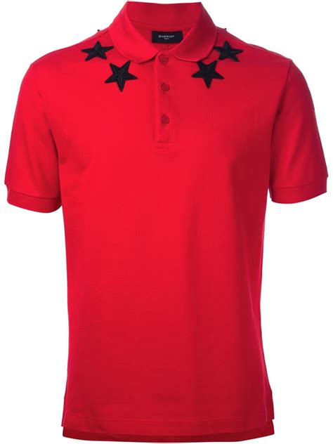 givenchy red polo shirt|givenchy polo shirt sale.